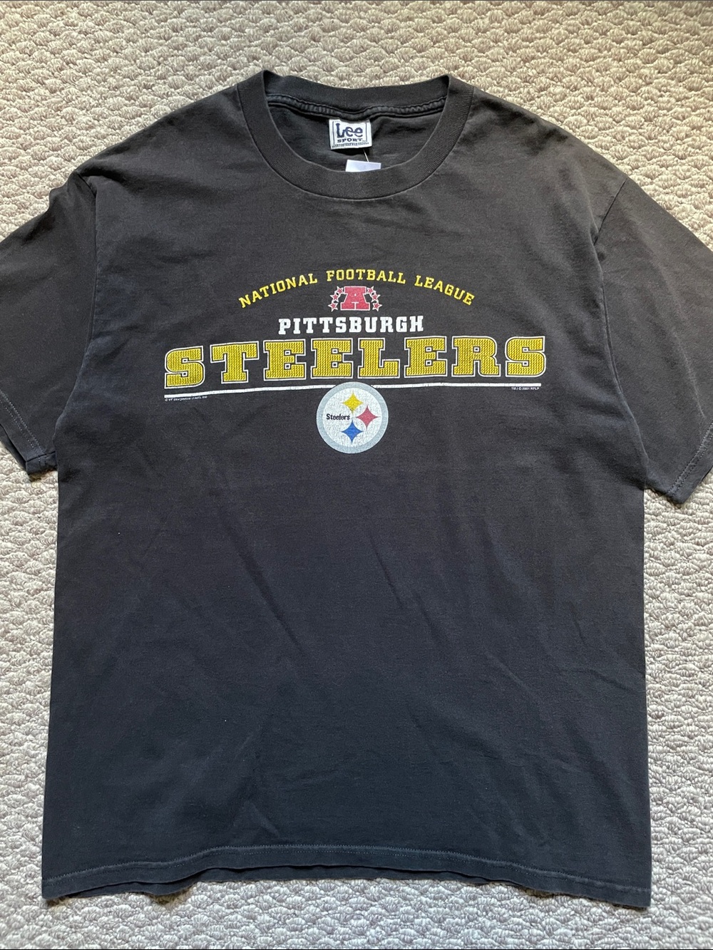 Vintage Y2K nfl Pittsburgh Steelers football t shirt